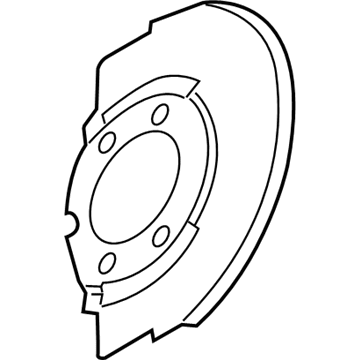 Infiniti 41161-3JA0B Splash Shield