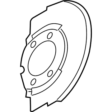 Nissan 41151-3JA0B Baffle Plate