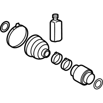 Hyundai 49584-4R250 Damper Kit-Front Axle Dynamic, RH