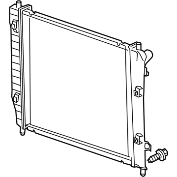 GM 21996495 Radiator Assembly