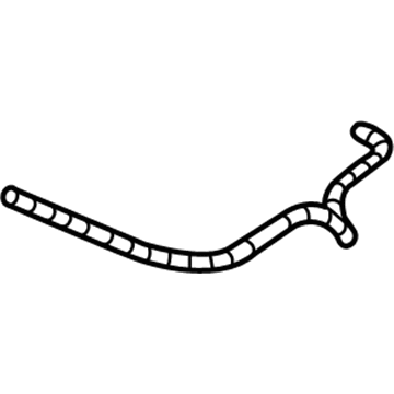 GM 15106779 Radiator Surge Tank Inlet Hose Assembly