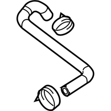 GM 15106778 Upper Radiator Hose Assembly