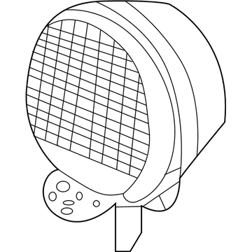 Honda 37450-TRX-A01 Speaker Assembly, Audible