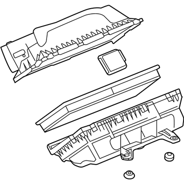 GM 84843730 Air Cleaner Assembly