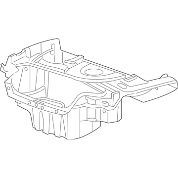 Mopar 5030093AF Pan-Trunk PRIMED