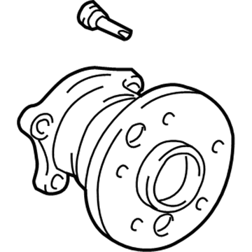 Lexus 42410-0E050 Hub & Bearing Assembly