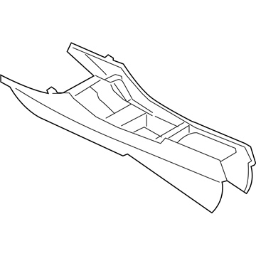 BMW 51-16-9-393-281 Carrier, Centre Console