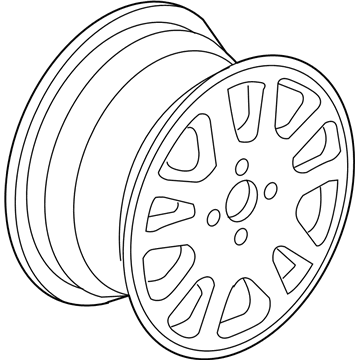 Honda 42700-S6D-G01 Disk, Aluminum Wheel (15X6J) (Hayes Lemmerz)