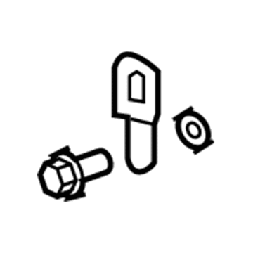 Acura 84614-SEA-E00 Hook Assembly, Tie Down