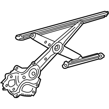 Toyota 69801-02300 Window Regulator