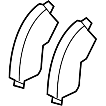 Toyota 04465-02230 Front Pads