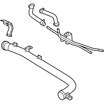 Hyundai 25460-3C700 Pipe Assembly-Water Inlet