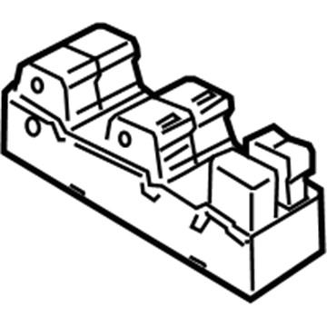 Nissan 25401-1VK0A Switch Assy-Power Window Main