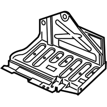 GM 92258820 Tray, Battery Auxiliary