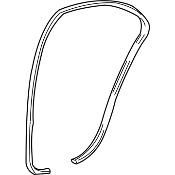 Ford 3W4Z-54253A11-AAF Weatherstrip On Body