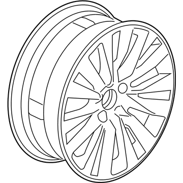 Acura 42800-TY2-A72 Wheel Assembly, Aluminum (19X8J) (Tpms) (Enkei)