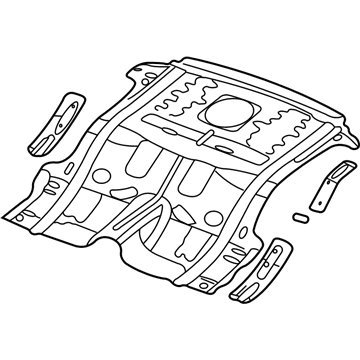 Mopar 55360015AG Pan-Floor