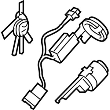 Kia 819003FD00 Ignition Lock Cylinder