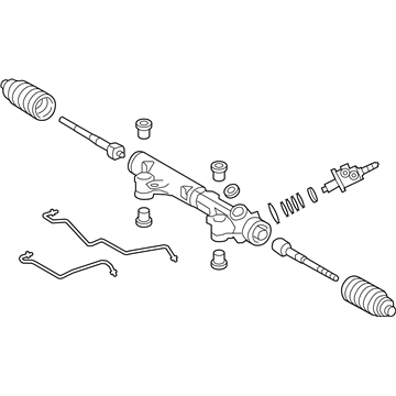 Toyota 44250-0C131 Power Steering Gear Assembly(For Rack & Pinion)