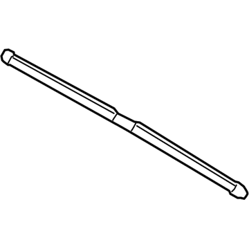 Hyundai 98350-3J000 Wiper Blade Assembly, Driver