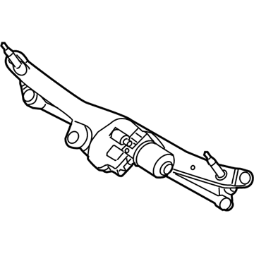 Hyundai 98100-3J000 Windshield Wiper Motor & Link Assembly