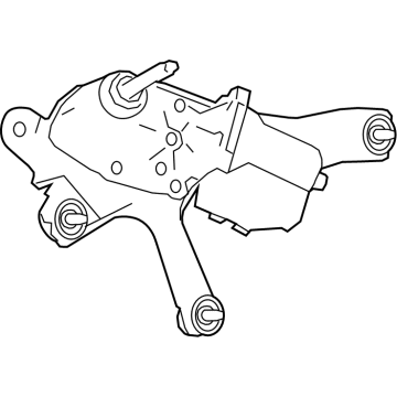 Toyota 85130-48100 Rear Motor