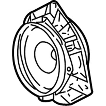 Toyota 86160-0C030 Front Door Speaker