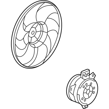 GM 20970657 Fan Blade