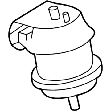 Nissan 11220-CD002 Engine Mounting Insulator, Front