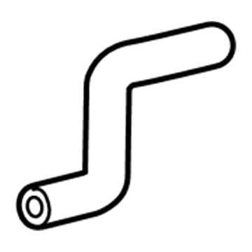 Lexus 16572-37120 Hose, Radiator, NO.2