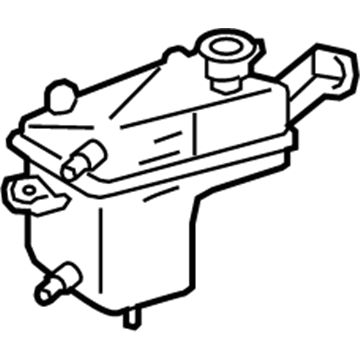 Lexus 16480-28080 Reserve Tank Assembly, R