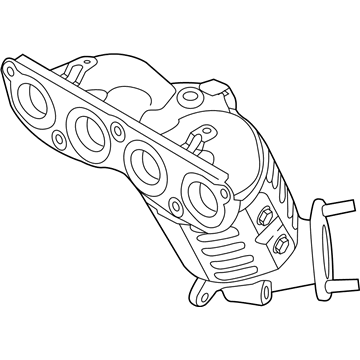 Kia 285102EAA0 Exhaust Manifold Catalytic Assembly