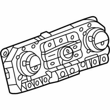 GM 85119593 Dash Control Unit