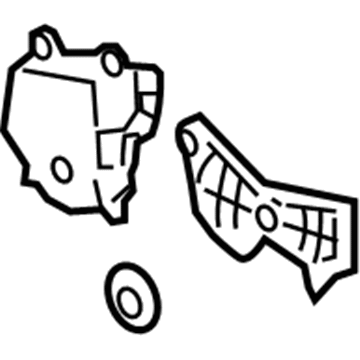 GM 25865637 Temperature Motor