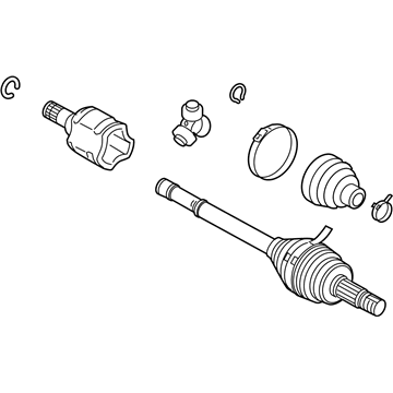 Lexus 42340-42070 Shaft Assembly, RR Drive