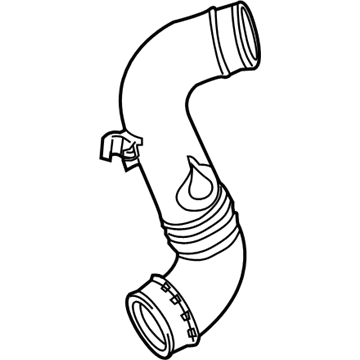 BMW 13-71-7-590-304 Charge-Air Duct