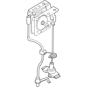 Ford NZ6Z-1A131-A SPARE WHEEL MOUNTING