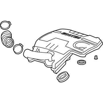 GM 15272015 Duct Asm-Air Cleaner Outlet (W/ Resonator)