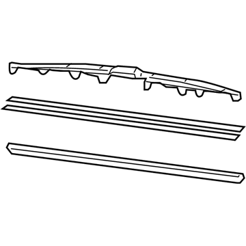 Lexus 85212-74010 Front Wiper Blade, Right