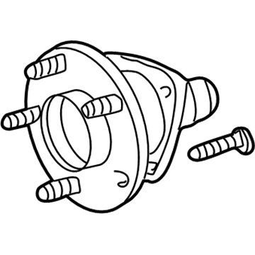 GM 12429204 Front Hub