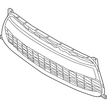 Kia 86522A7200 MOULDING -Front Bumper A/INTAKE