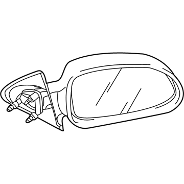 Mopar 55077621AD Outside Rear View Mirror