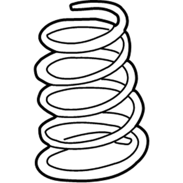 Toyota 48131-3T230 Spring, Coil, Front