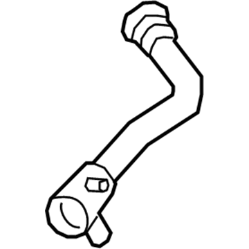 BMW 17-12-7-596-837 Radiator Coolant Hose