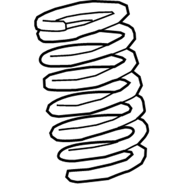 Lexus 48131-11050 Spring, Coil, FR