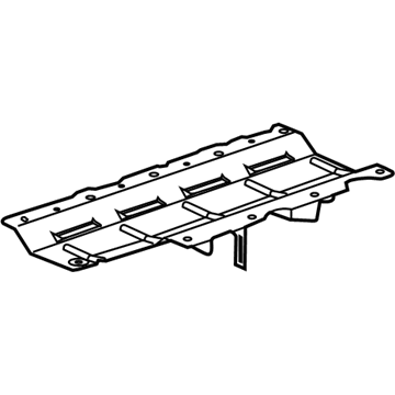 GM 12657726 Baffle Plate