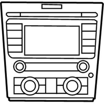 GM 92217152 Control, Amplitude Modulation/Frequency Modulation Stereo Radio