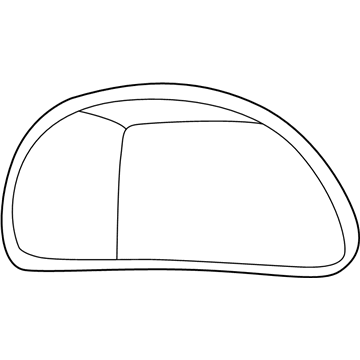Ford 2C6Z-17D742-AA Mirror Cover