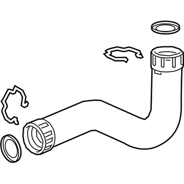 GM 23273935 Air Outlet Tube