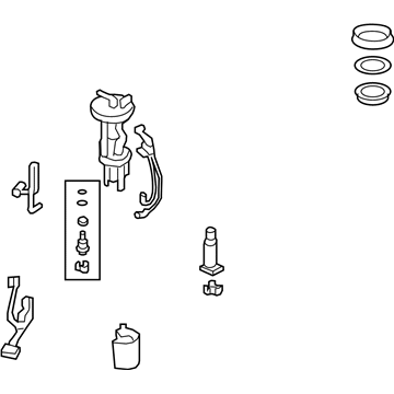 Honda 17045-SNC-L02 Module Assembly, Fuel Pump